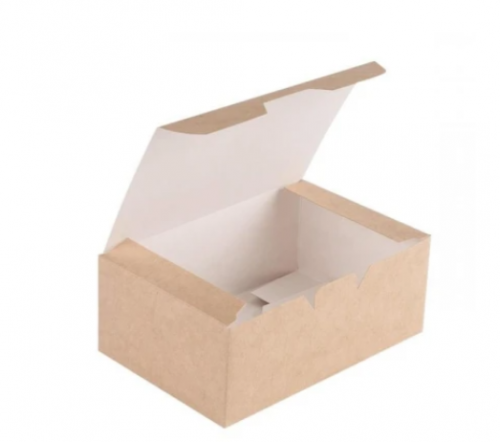 Упаковка для фаст-фуда ECO FAST FOOD BOX L (150*91*70)