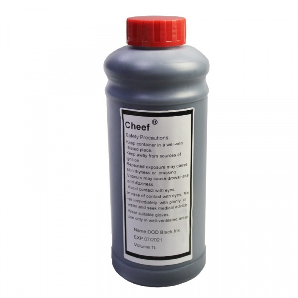 ЧернилаCIJ MEK Black Ink,1000 мл